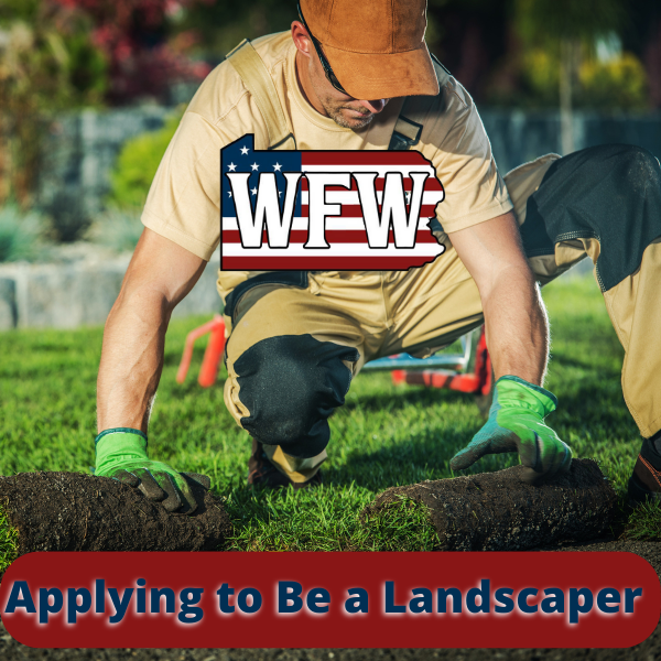 Applying to Be a Landscaper