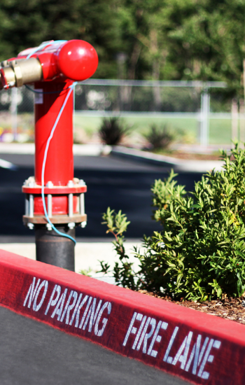 Fire Lane Painting