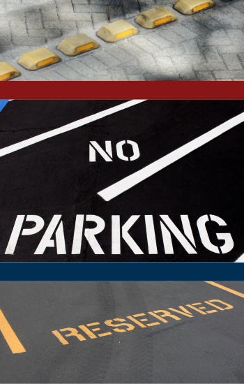 Pavement Marking for Business Parking Lots