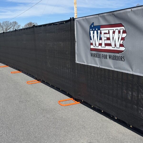 Privacy Fencing available for rent.