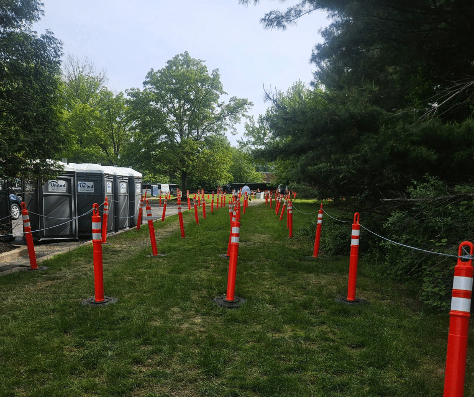 WFW Delineator Cone Rentals at the 2026 PGA Championship